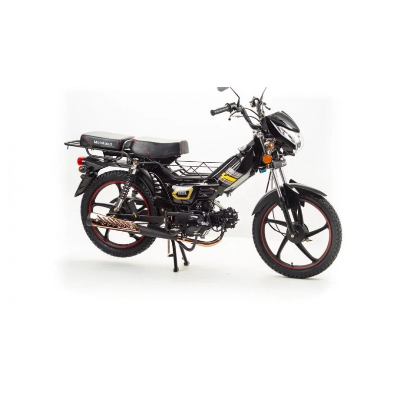 Купить  Мопед Motoland Дельта (А) (DELTA 50) 50/80cc, 4Т ,возд. охл., барабан/барабан, кол.17";  (шт) (ML 949 купить с доставкой по Москве и России, цена, технические характеристики, комплектация фото  - motoserp.ru