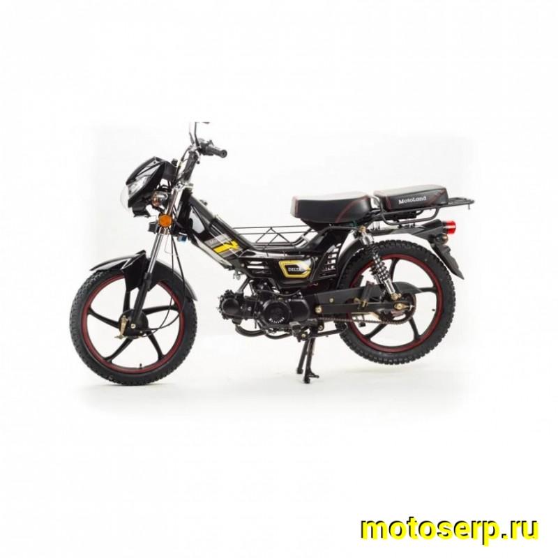 Купить  Мопед Motoland Дельта (А) (DELTA 50) 50/80cc, 4Т ,возд. охл., барабан/барабан, кол.17";  (шт) (ML 949 купить с доставкой по Москве и России, цена, технические характеристики, комплектация фото  - motoserp.ru
