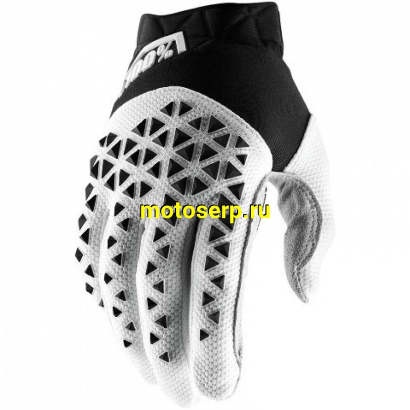 Купить  ====Перчатки 100% Airmatic Glove Black/White/Silver M (10012-011-11)  (пар)  (0 купить с доставкой по Москве и России, цена, технические характеристики, комплектация фото  - motoserp.ru