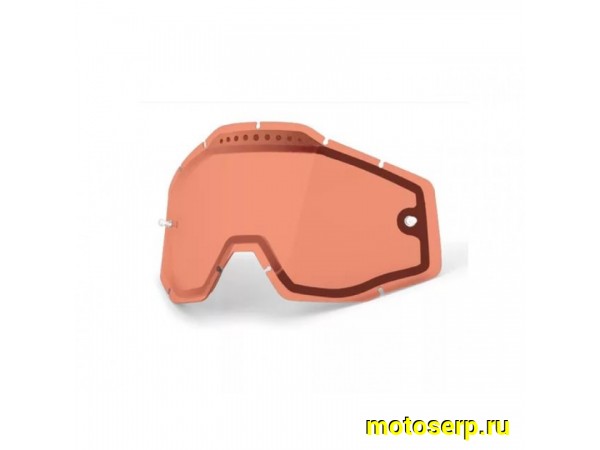 Купить  Стекло для очков сменное (линза) 100% Racecraft/Accuri/Strata Vented Dual Pane Lens Anti-Fog Rose (51006-016-02) (шт) (Fox Н60792 купить с доставкой по Москве и России, цена, технические характеристики, комплектация фото  - motoserp.ru
