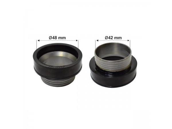 Купить  Патрубок резинов. воздушного фильтра NIBBI и др. d 48mm-42mm  (шт) (Regul QG-KL-48-42 купить с доставкой по Москве и России, цена, технические характеристики, комплектация фото  - motoserp.ru