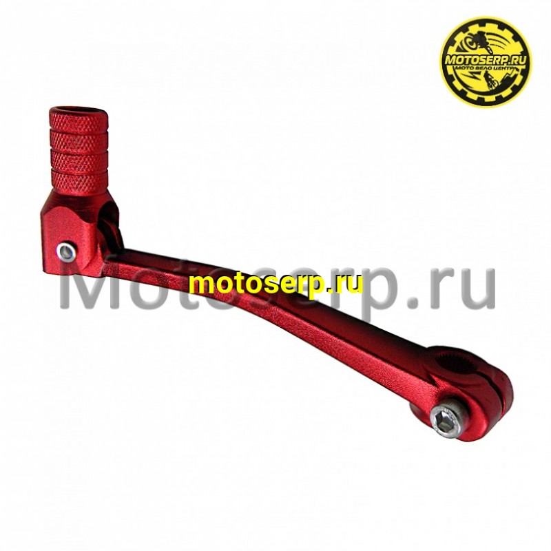 Купить  Ножка (лапка, рычаг, педаль) переключения TTR110, TTR125, BSE PH10-125, KAYO и др. красный (алюминиевый) (ТЮНИНГ) (шт) (Кокурин купить с доставкой по Москве и России, цена, технические характеристики, комплектация фото  - motoserp.ru