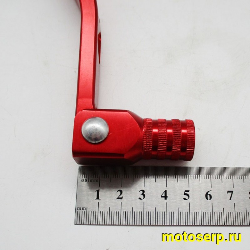 Купить  Ножка (лапка, рычаг, педаль) переключения TTR110, TTR125, BSE PH10-125, KAYO и др. красный (алюминиевый) (ТЮНИНГ) (шт) (Кокурин купить с доставкой по Москве и России, цена, технические характеристики, комплектация фото  - motoserp.ru