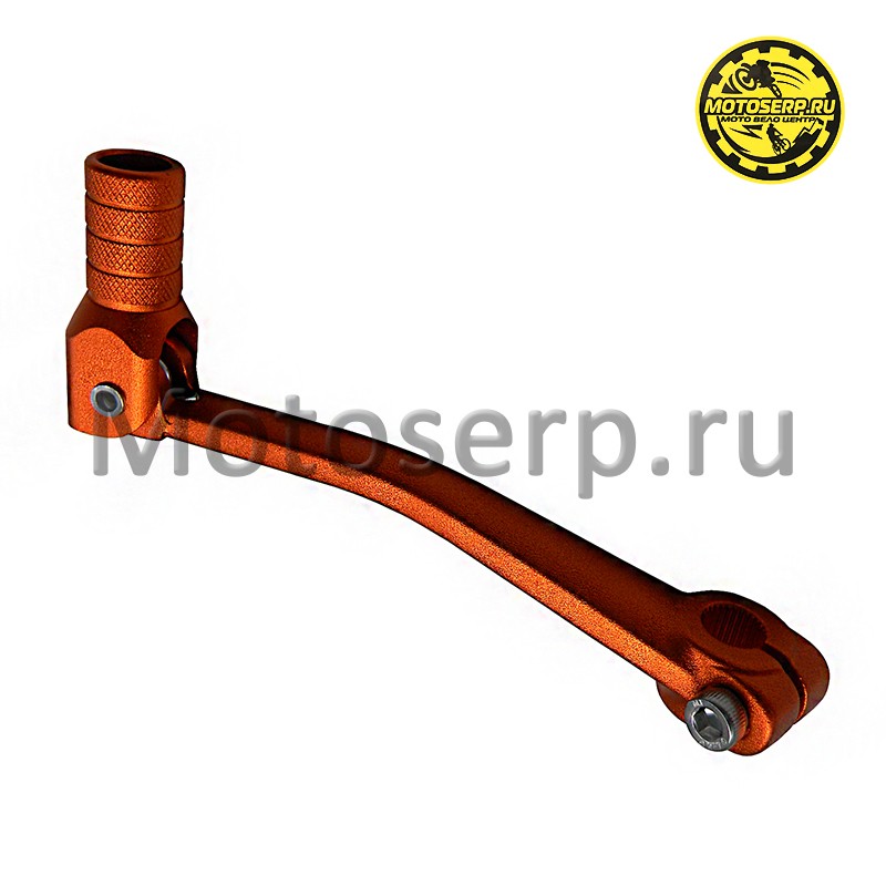 Купить  Ножка (лапка, рычаг, педаль) переключения TTR110, TTR125, BSE PH10-125, KAYO и др. оранжевый (алюминиевый) (ТЮНИНГ) (шт) (Кокурин купить с доставкой по Москве и России, цена, технические характеристики, комплектация фото  - motoserp.ru