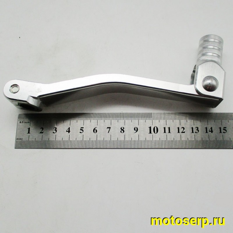 Купить  Ножка (лапка, рычаг, педаль) переключения TTR110, TTR125, BSE PH10-125, KAYO и др. серебристый (алюминиевый) (ТЮНИНГ) (шт) (Кокурин купить с доставкой по Москве и России, цена, технические характеристики, комплектация фото  - motoserp.ru