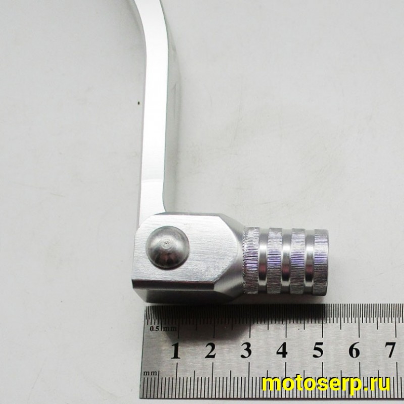 Купить  Ножка (лапка, рычаг, педаль) переключения TTR110, TTR125, BSE PH10-125, KAYO и др. серебристый (алюминиевый) (ТЮНИНГ) (шт) (Кокурин купить с доставкой по Москве и России, цена, технические характеристики, комплектация фото  - motoserp.ru