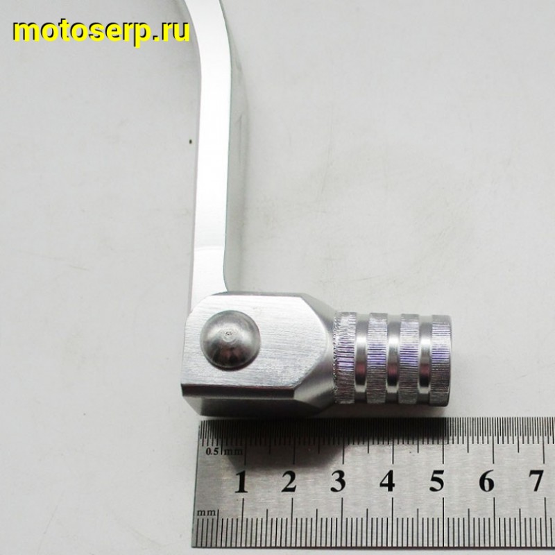 Купить  Ножка (лапка, рычаг, педаль) переключения TTR110, TTR125, BSE PH10-125, KAYO и др. серебристый (алюминиевый) (ТЮНИНГ) (шт) (Кокурин купить с доставкой по Москве и России, цена, технические характеристики, комплектация фото  - motoserp.ru