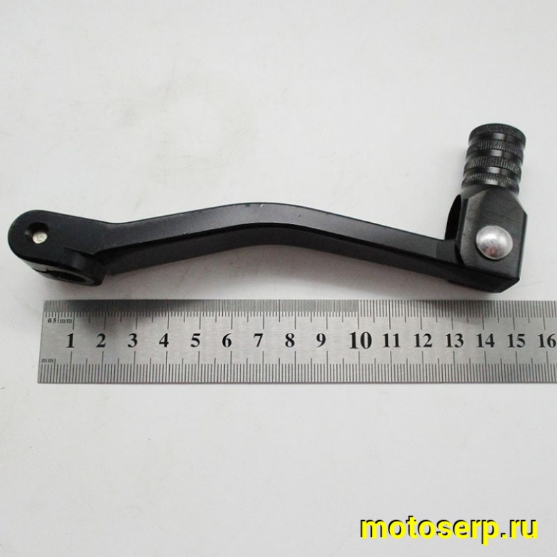 Купить  Ножка (лапка, рычаг, педаль) переключения TTR110, TTR125, BSE PH10-125, KAYO и др. черный (алюминиевый) (ТЮНИНГ) (шт) (Кокурин купить с доставкой по Москве и России, цена, технические характеристики, комплектация фото  - motoserp.ru