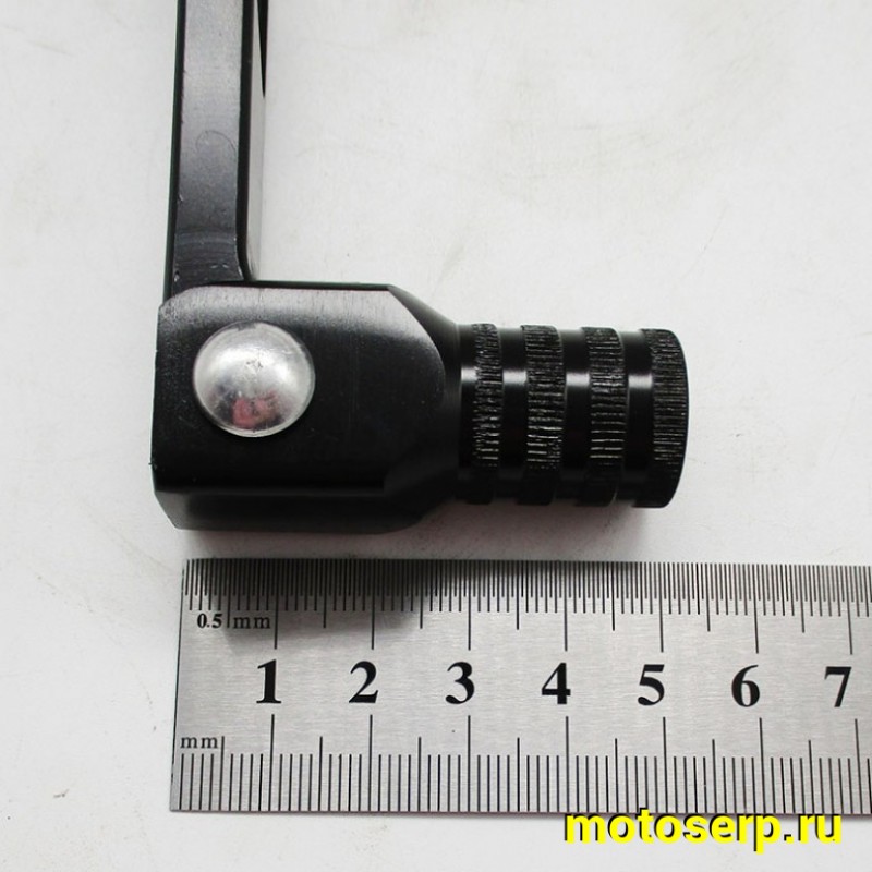 Купить  Ножка (лапка, рычаг, педаль) переключения TTR110, TTR125, BSE PH10-125, KAYO и др. черный (алюминиевый) (ТЮНИНГ) (шт) (Кокурин купить с доставкой по Москве и России, цена, технические характеристики, комплектация фото  - motoserp.ru