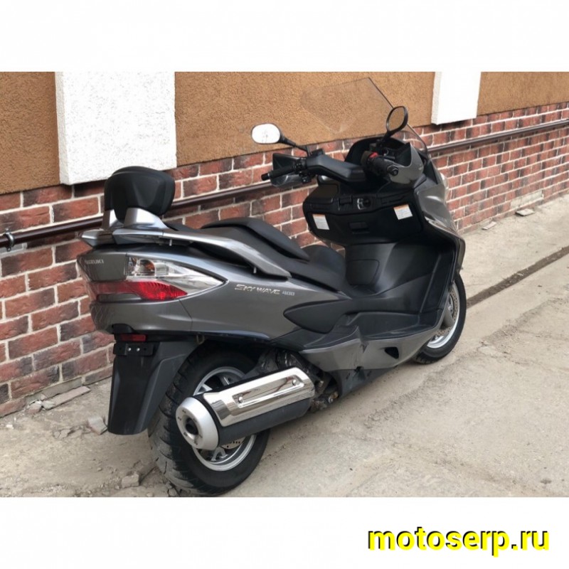 Купить  ====Максискутер SUZUKI SkyWave 400 ABS 2010г.в. Из Японии,без пробега по РФ купить с доставкой по Москве и России, цена, технические характеристики, комплектация фото  - motoserp.ru