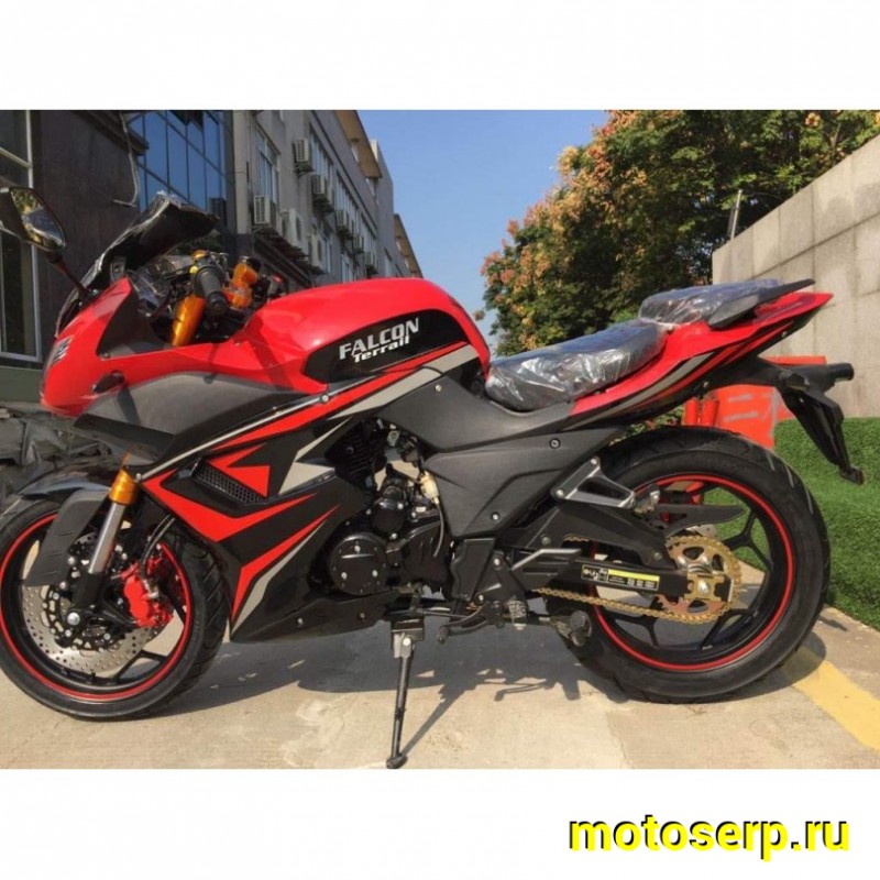 Купить  Мотоцикл MM FALCON TERRAIL 250 (ФАЛКОН ) спорт 4так, 250cc, 110/70-17"/140/70-17"; 5 пер, (шт) купить с доставкой по Москве и России, цена, технические характеристики, комплектация фото  - motoserp.ru