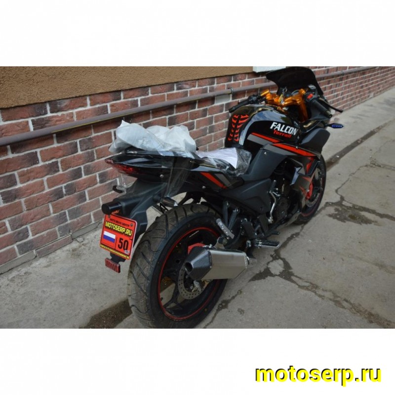 Купить  Мотоцикл MM FALCON TERRAIL 250 (ФАЛКОН ) спорт 4так, 250cc, 110/70-17"/140/70-17"; 5 пер, (шт) купить с доставкой по Москве и России, цена, технические характеристики, комплектация фото  - motoserp.ru