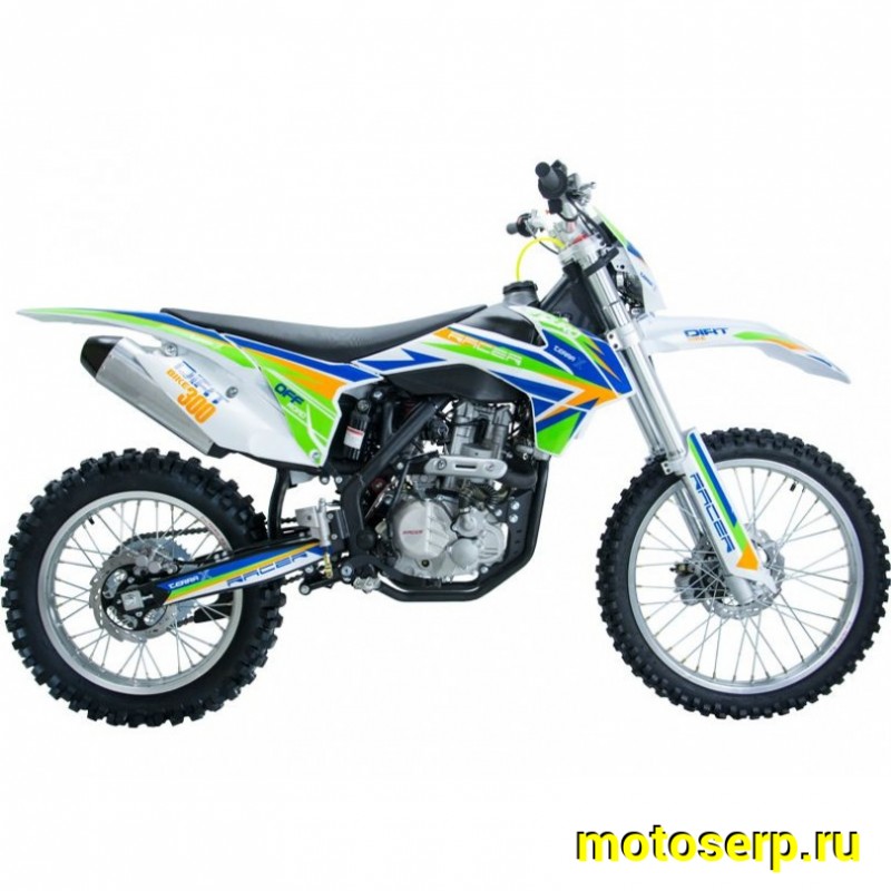 Купить  ====Мотоцикл Кросс/Эндуро Racer SR-X2 Cross X2 DIRT 300  22г (спортинв), 21/18, 174MM, 280сс, 5 ск, диск/диск,4-х клап, карб. NIBBI  (Бер) (шт) купить с доставкой по Москве и России, цена, технические характеристики, комплектация фото  - motoserp.ru