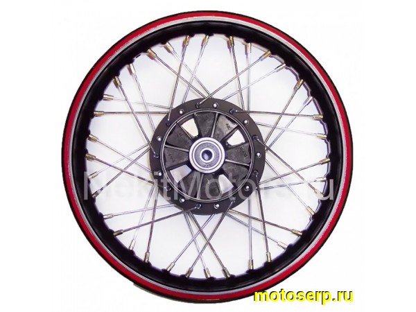 Купить  Колесо 14" заднее (диск колеса) спицованное 1.85-14" TTR150 (шт) (R1 (R2 (Tures 00000007582 купить с доставкой по Москве и России, цена, технические характеристики, комплектация фото  - motoserp.ru