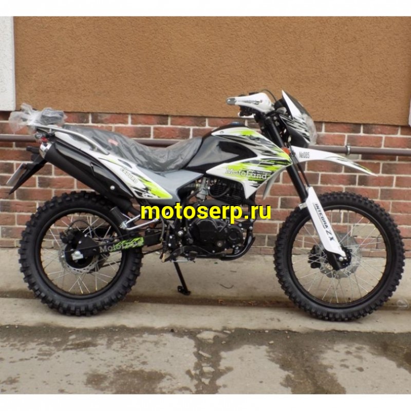 Купить  ====Мотоцикл внедорожный Motoland ENDURO ST 250 (ЭПТС), 21/18, 250сс, 167FMM (CG250), 4Т, 5 перед., диск, балансир. ЗЕЛЕНЫЙ (шт) (ML 15354 купить с доставкой по Москве и России, цена, технические характеристики, комплектация фото  - motoserp.ru