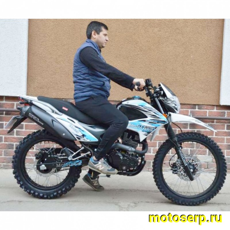 Купить  ====Мотоцикл внедорожный Motoland ENDURO LT 250 (ПТС), 21/18, 167FMM, 250сс, 4Т., 5 перед., диск, балансир, (зал) (шт) (ML 15334 купить с доставкой по Москве и России, цена, технические характеристики, комплектация фото  - motoserp.ru