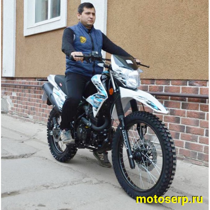 Купить  ====Мотоцикл внедорожный Motoland ENDURO LT 250 (ПТС), 21/18, 167FMM, 250сс, 4Т., 5 перед., диск, балансир, (зал) (шт) (ML 15334 купить с доставкой по Москве и России, цена, технические характеристики, комплектация фото  - motoserp.ru