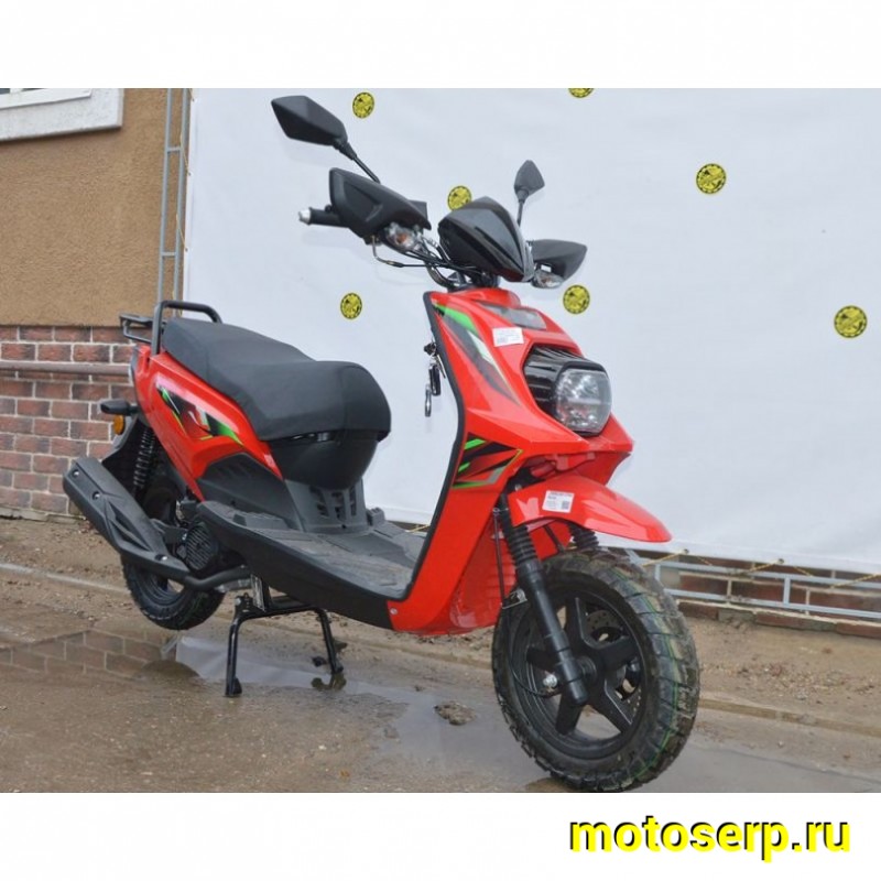 Купить  Скутер MM WIZARD LED 50 (Визард) 50сс, 4Т,карбюр.,возд.охл.,торм. диск/барабан.,кол. 12"/12"(шт) 01250 (MM купить с доставкой по Москве и России, цена, технические характеристики, комплектация фото  - motoserp.ru