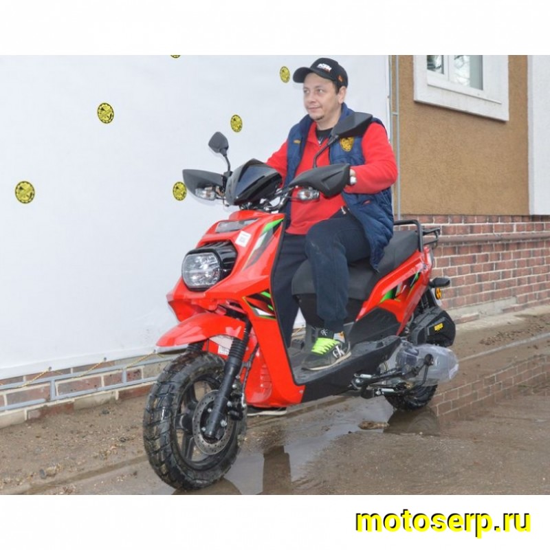 Купить  Скутер MM WIZARD LED 50 (Визард) 50сс, 4Т,карбюр.,возд.охл.,торм. диск/барабан.,кол. 12"/12"(шт) 01250 (MM купить с доставкой по Москве и России, цена, технические характеристики, комплектация фото  - motoserp.ru