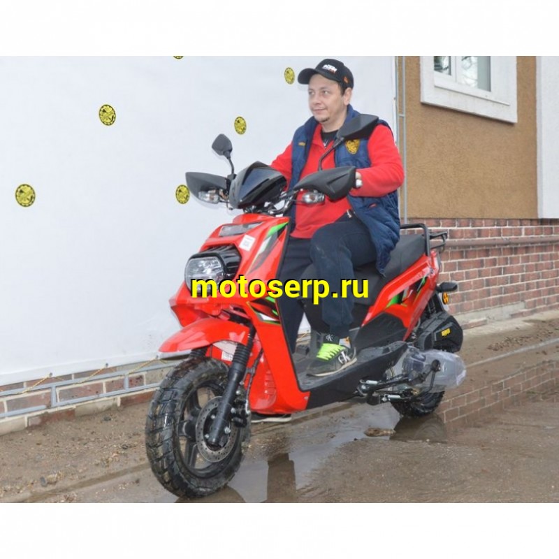 Купить  Скутер MM WIZARD LED 50 (Визард) 50сс, 4Т,карбюр.,возд.охл.,торм. диск/барабан.,кол. 12"/12"(шт) 01250 (MM купить с доставкой по Москве и России, цена, технические характеристики, комплектация фото  - motoserp.ru