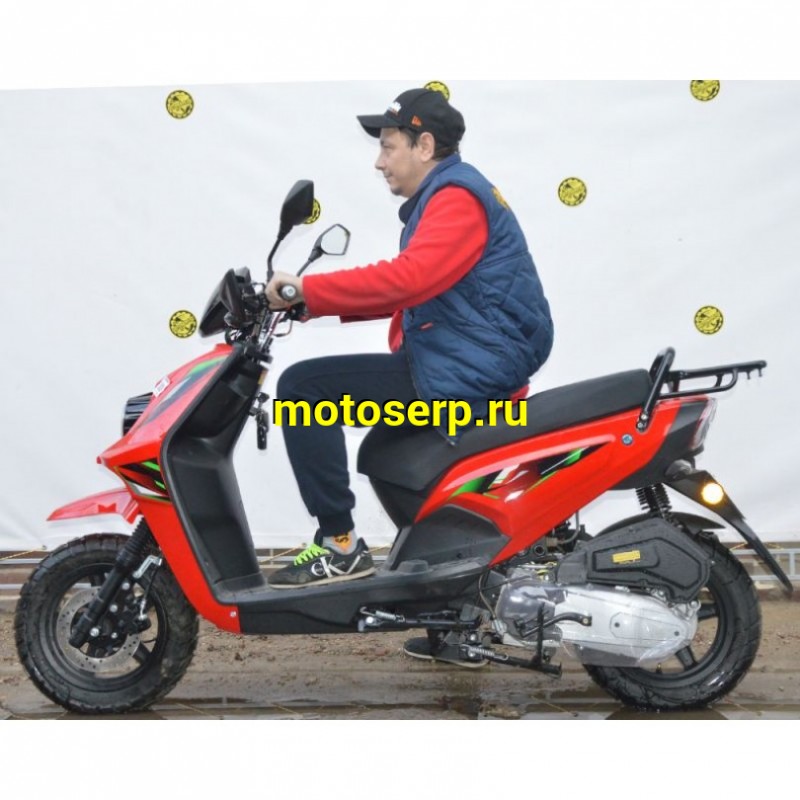 Купить  Скутер MM WIZARD LED 50 (Визард) 50сс, 4Т,карбюр.,возд.охл.,торм. диск/барабан.,кол. 12"/12"(шт) 01250 (MM купить с доставкой по Москве и России, цена, технические характеристики, комплектация фото  - motoserp.ru