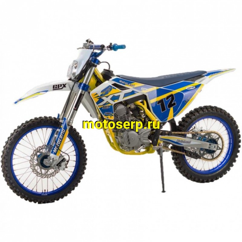 Купить  ====Мотоцикл Кросс/Эндуро Motoland XT250ST 19" (реплика Husqvarna-250), (спортинв) 21/19, 172FMM, 250сс, 4Т, 5 пер., возд.охл (Бер) (шт) (ML 12289 купить с доставкой по Москве и России, цена, технические характеристики, комплектация фото  - motoserp.ru
