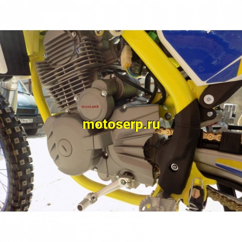 Купить  ====Мотоцикл Кросс/Эндуро Motoland XT250ST 19" (реплика Husqvarna-250), (спортинв) 21/19, 172FMM, 250сс, 4Т, 5 пер., возд.охл (Бер) (шт) (ML 12289 купить с доставкой по Москве и России, цена, технические характеристики, комплектация фото  - motoserp.ru