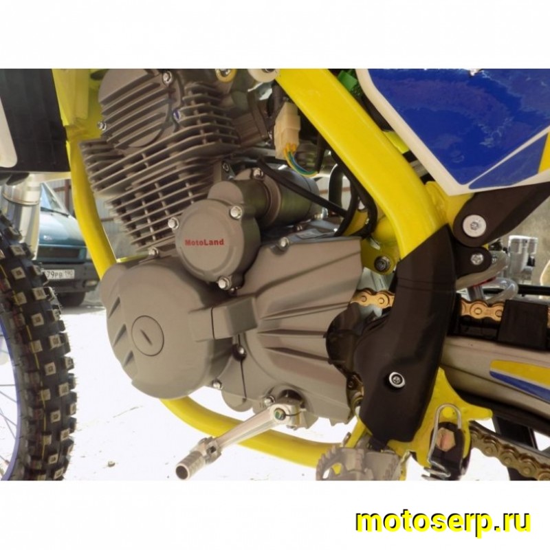 Купить  ====Мотоцикл Кросс/Эндуро Motoland XT250ST 19" (реплика Husqvarna-250), (спортинв) 21/19, 172FMM, 250сс, 4Т, 5 пер., возд.охл (Бер) (шт) (ML 12289 купить с доставкой по Москве и России, цена, технические характеристики, комплектация фото  - motoserp.ru