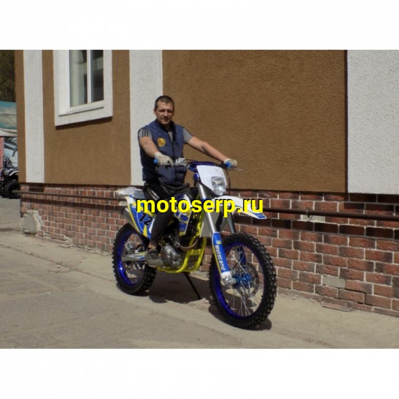 Купить  ====Мотоцикл Кросс/Эндуро Motoland XT250ST 19" (реплика Husqvarna-250), (спортинв) 21/19, 172FMM, 250сс, 4Т, 5 пер., возд.охл (Бер) (шт) (ML 12289 купить с доставкой по Москве и России, цена, технические характеристики, комплектация фото  - motoserp.ru