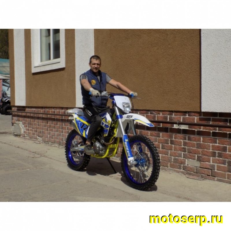 Купить  ====Мотоцикл Кросс/Эндуро Motoland XT250ST 19" (реплика Husqvarna-250), (спортинв) 21/19, 172FMM, 250сс, 4Т, 5 пер., возд.охл (Бер) (шт) (ML 12289 купить с доставкой по Москве и России, цена, технические характеристики, комплектация фото  - motoserp.ru
