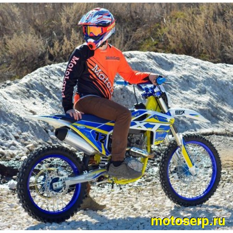 Купить  ====Мотоцикл Кросс/Эндуро Motoland XT250ST 19" (реплика Husqvarna-250), (спортинв) 21/19, 172FMM, 250сс, 4Т, 5 пер., возд.охл (Бер) (шт) (ML 12289 купить с доставкой по Москве и России, цена, технические характеристики, комплектация фото  - motoserp.ru