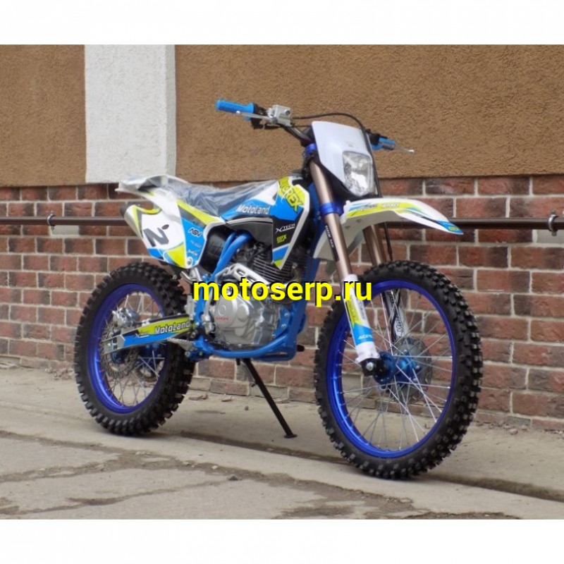 Купить  ====Мотоцикл Кросс/Эндуро Motoland XT250HS (Husqvarna-125), (спортинв), 21/18, 172FMM, 250сс, 4Т, 5 пер.,возд.охл (шт)  (ML 0 купить с доставкой по Москве и России, цена, технические характеристики, комплектация фото  - motoserp.ru