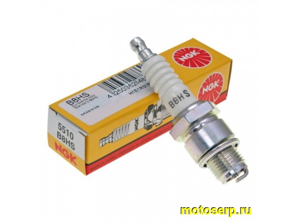 Купить  Свеча зажигания ( 8) NGK B8HS (шт) (SM 050056-323-9937 купить с доставкой по Москве и России, цена, технические характеристики, комплектация фото  - motoserp.ru