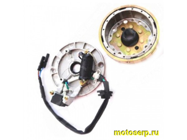 Купить  Генератор (статор +  ротор) 1кат YX140 см3 156FMJ (без катушки освещения) (шт) (SM 291-3703 купить с доставкой по Москве и России, цена, технические характеристики, комплектация фото  - motoserp.ru