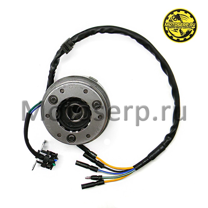 Купить  Генератор (статор +  ротор) 6кат YX150 см3 WD150 (эл.стартер) (шт) (SM 291-8127 купить с доставкой по Москве и России, цена, технические характеристики, комплектация фото  - motoserp.ru
