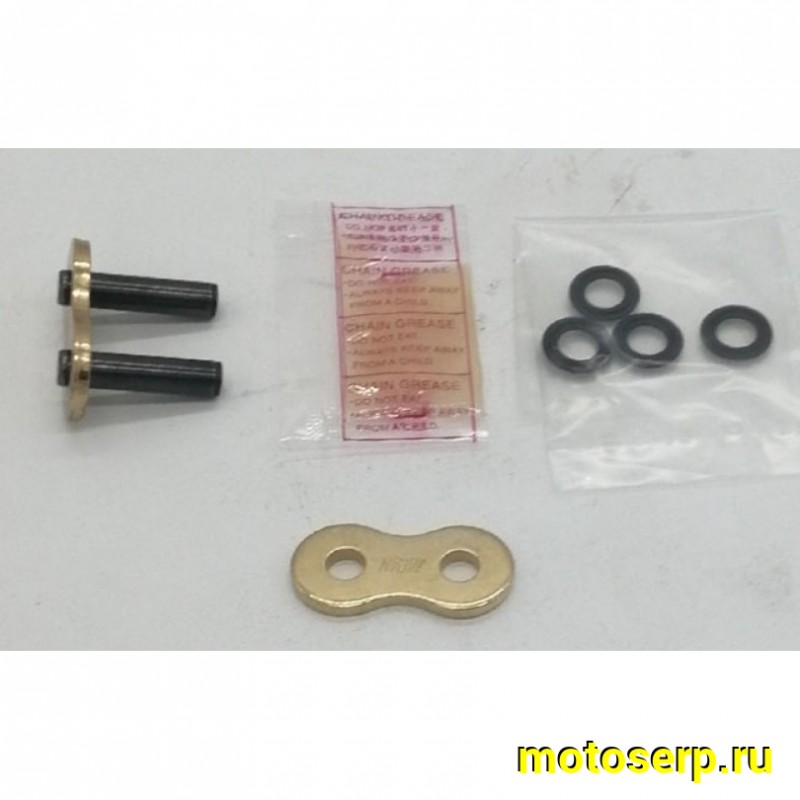 Купить  Замок цепи (525) DID 525ZVM-X GG ZJ под расклепку 525ZVMXGGZJ  (шт) JP купить с доставкой по Москве и России, цена, технические характеристики, комплектация фото  - motoserp.ru