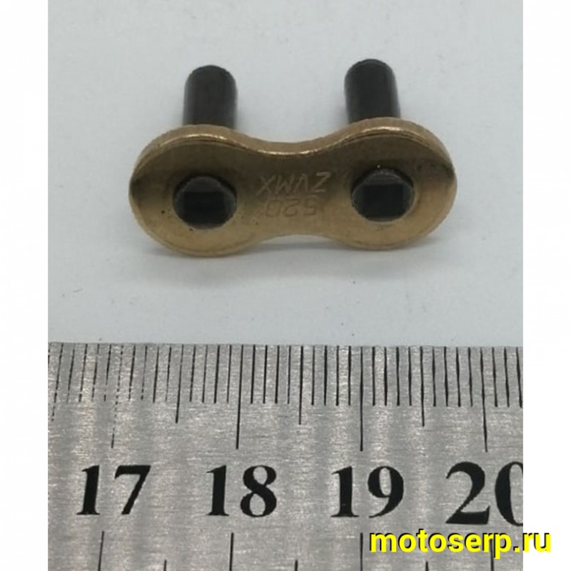 Купить  Замок цепи (520) DID 520ZVM-X GG ZJ под расклепку 520ZVMXGGZJ (шт) JP купить с доставкой по Москве и России, цена, технические характеристики, комплектация фото  - motoserp.ru