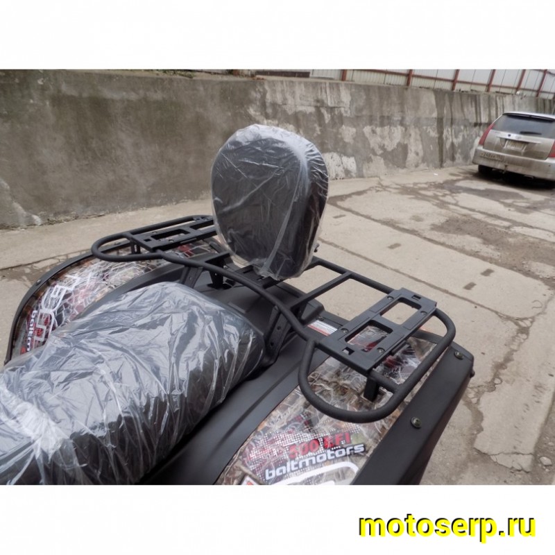 Купить  500сс Квадроцикл BALTMOTORS STRIKER 500 EFI/EPS (ЭПТС), камуфляж, утилит. 4х4, 491сс ; механ. с вариат; реверс , лебедка, фарк, спинка (шт) (BL купить с доставкой по Москве и России, цена, технические характеристики, комплектация фото  - motoserp.ru