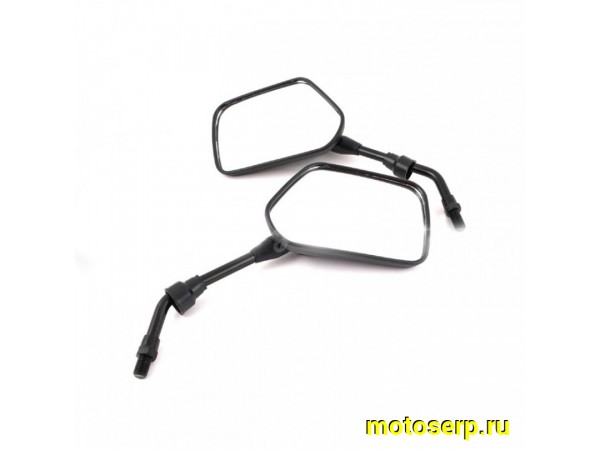 Купить  Зеркала (d-10mm, прав резьба) квадрат SMP-006 SM-PARTS (пар)  (SM 573-3404 купить с доставкой по Москве и России, цена, технические характеристики, комплектация фото  - motoserp.ru