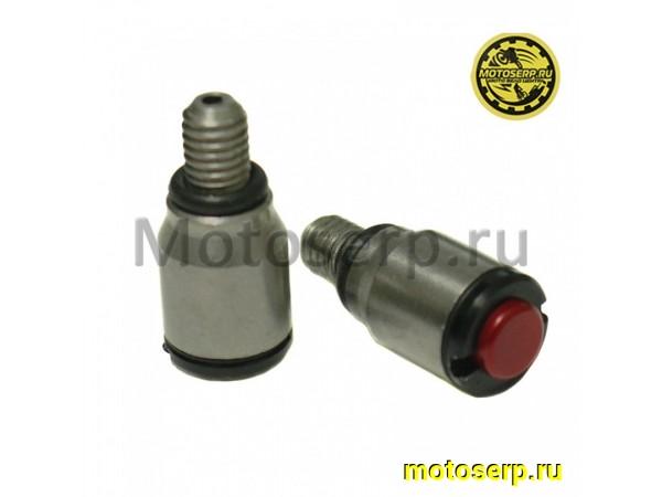 Купить  Клапан (клапаны) воздушные пер.вилки M5*0.8 (КРАСНЫЙ) SHOWA,KYB,SACHS (пар) (TATA 800002037 купить с доставкой по Москве и России, цена, технические характеристики, комплектация фото  - motoserp.ru