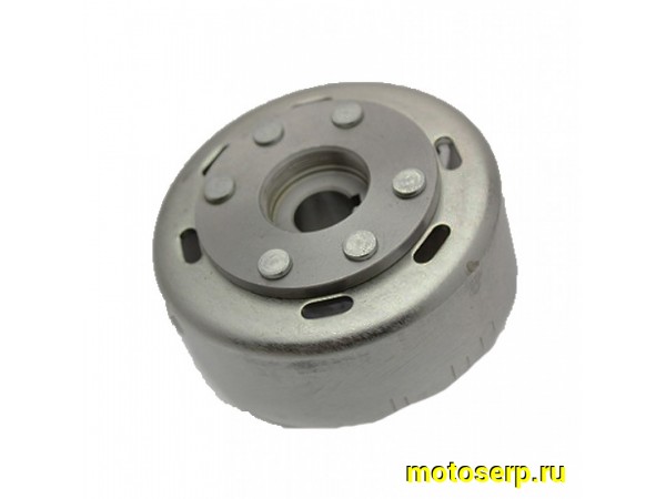 Купить  Ротор генератора (магнит, маховик) 156FMJ (1P56FMJ) YX140 (со светотехникой) (d=77mm,  4 магнита) ТИП-2  (шт) (SM 291-3933 купить с доставкой по Москве и России, цена, технические характеристики, комплектация фото  - motoserp.ru