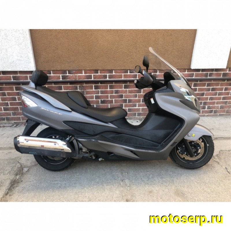 Купить  ====Максискутер SUZUKI SkyWave 400 ABS 2011г.в. Из Японии,без пробега по РФ купить с доставкой по Москве и России, цена, технические характеристики, комплектация фото  - motoserp.ru