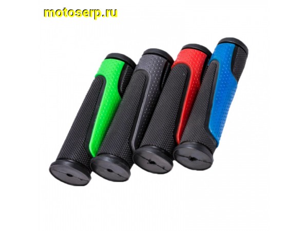 Купить  Грипсы (ручки, резинки) на руль 125 мм GR14013  Вело (пар)  (Золотник 3172661-43 (ML 11591 (MM 46509 купить с доставкой по Москве и России, цена, технические характеристики, комплектация фото  - motoserp.ru