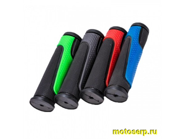 Купить  Грипсы (ручки, резинки) на руль 125 мм GR14013  Вело (пар)  (Золотник 3172661-43 (ML 11591 (MM 46509 купить с доставкой по Москве и России, цена, технические характеристики, комплектация фото  - motoserp.ru