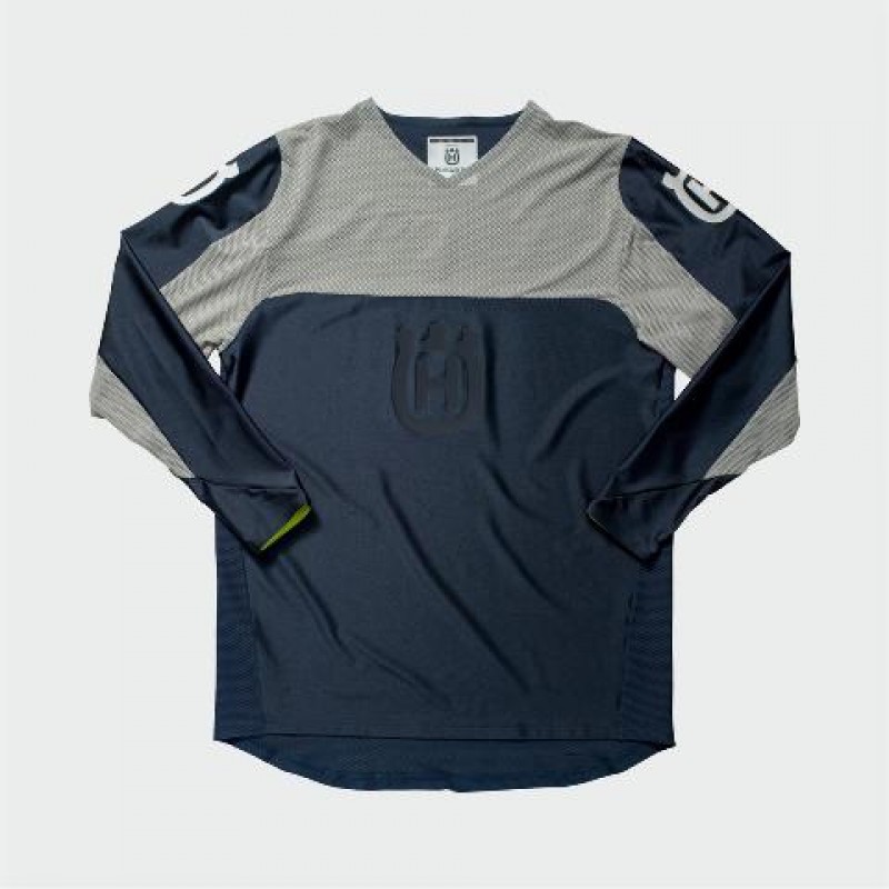 Купить  Джерси (футболка для мотокросса) HUSQVARNA #1 (M) (шт)  (0 купить с доставкой по Москве и России, цена, технические характеристики, комплектация фото  - motoserp.ru