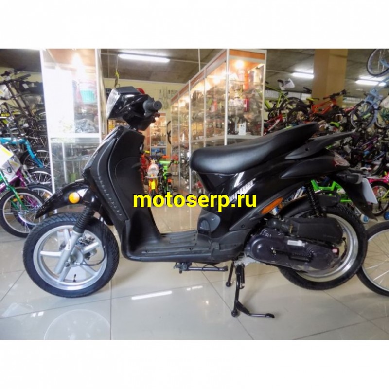 Купить  ====Скутер GX 50QT-10 (Innocenti Copper) BLACK (чёрный) 4Т, возд.охл., карбюратор, вариатор,14/14 (шт) купить с доставкой по Москве и России, цена, технические характеристики, комплектация фото  - motoserp.ru