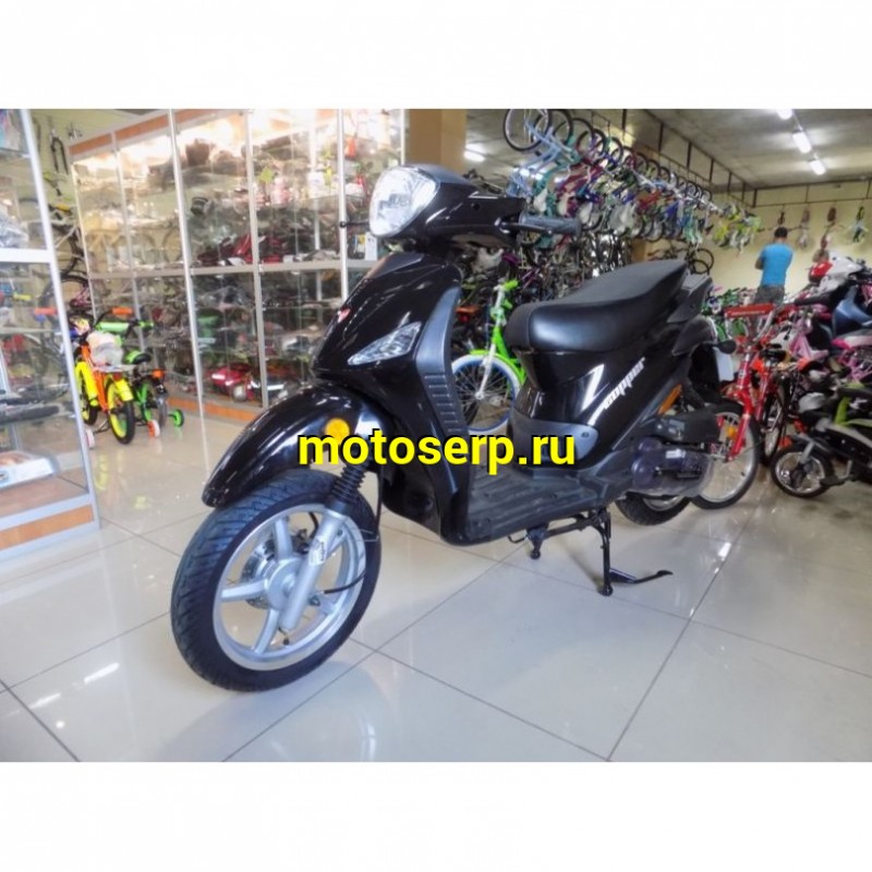 Купить  ====Скутер GX 50QT-10 (Innocenti Copper) BLACK (чёрный) 4Т, возд.охл., карбюратор, вариатор,14/14 (шт) купить с доставкой по Москве и России, цена, технические характеристики, комплектация фото  - motoserp.ru