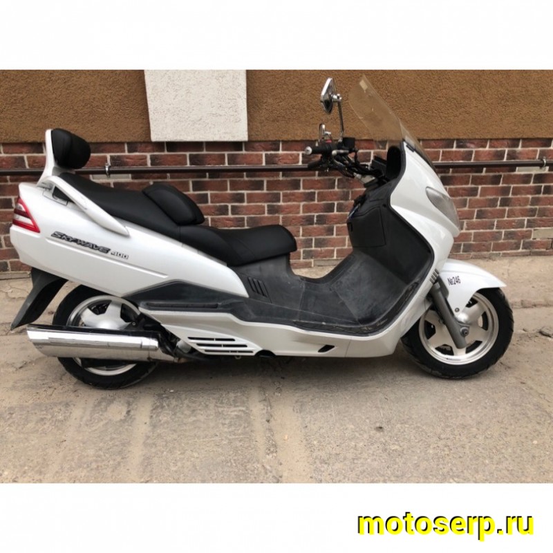 Купить  ====Максискутер SUZUKI SKYWAVE 400/BURGMAN 2000г.в 28000км Из Японии,без пробега по РФ купить с доставкой по Москве и России, цена, технические характеристики, комплектация фото  - motoserp.ru