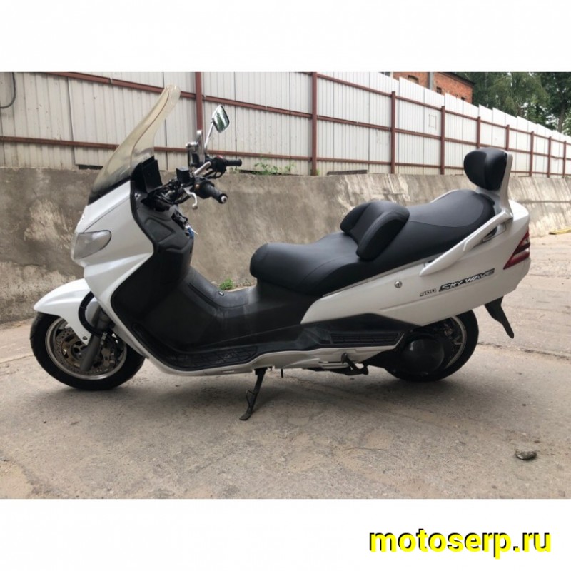 Купить  ====Максискутер SUZUKI SKYWAVE 400/BURGMAN 2000г.в 28000км Из Японии,без пробега по РФ купить с доставкой по Москве и России, цена, технические характеристики, комплектация фото  - motoserp.ru