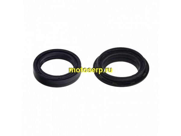 Купить  Сальники вилки 37*50*11/ 37*50.3/51*13 YCF SPIII, T2, TTR250 (сальники 1 шт + пыльники 1 шт) (ком) (SM 184-1050 купить с доставкой по Москве и России, цена, технические характеристики, комплектация фото  - motoserp.ru